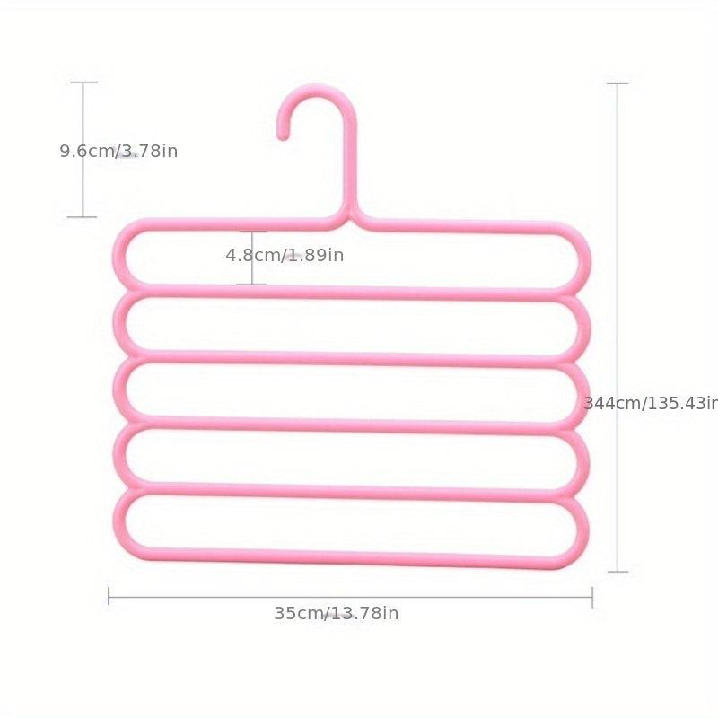 5-Layer Trouser Rack Hanger for Storage Space Saving