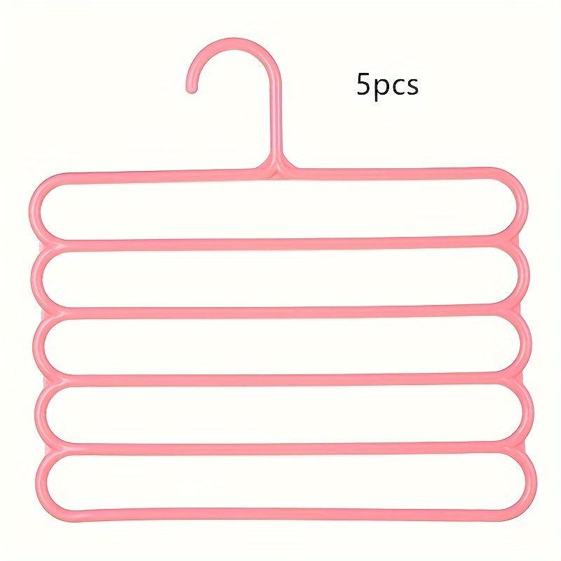 5-Layer Trouser Rack Hanger for Storage Space Saving