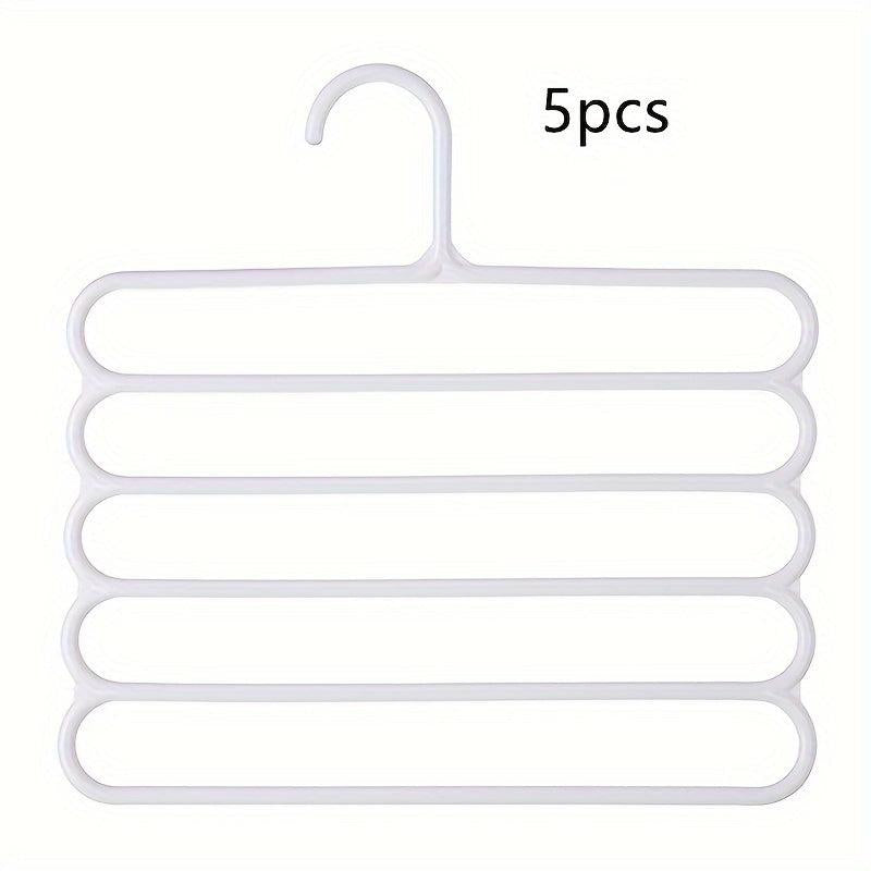 5-Layer Trouser Rack Hanger for Storage Space Saving