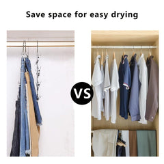 Iron Layer Hanger for Clothes Underwear Vests Storage