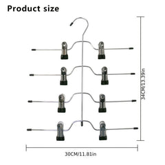 Iron Layer Hanger for Clothes Underwear Vests Storage