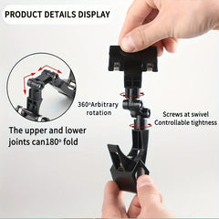 10pcs Shelf Label Fixing Clips, 360 Degree Rotating Shelf Clips in 5 Colors