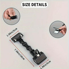 10pcs Shelf Label Fixing Clips, 360 Degree Rotating Shelf Clips in 5 Colors