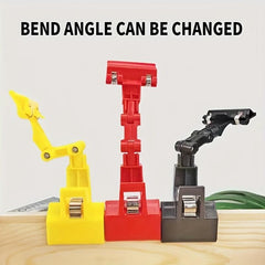 10pcs Shelf Label Fixing Clips, 360 Degree Rotating Shelf Clips in 5 Colors