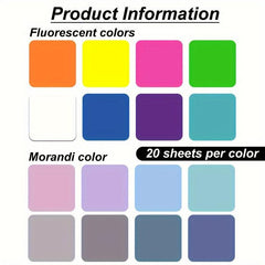 Transparent Sticky Notes Square Shape Waterproof Self Adhesive Pads
