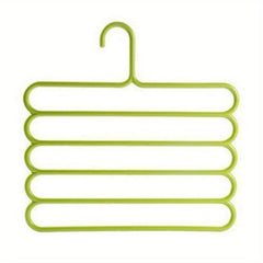 3pcs Five Layer Pants Rack Wardrobe Hanger Pants Storage