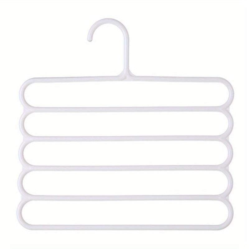 3pcs Five Layer Pants Rack Wardrobe Hanger Pants Storage