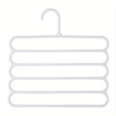 3pcs Five Layer Pants Rack Wardrobe Hanger Pants Storage