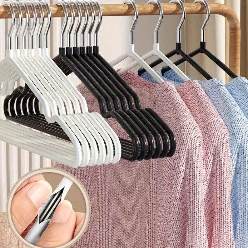 Non-slip Metal Clothes Rack for Bedroom Wardrobe Storage