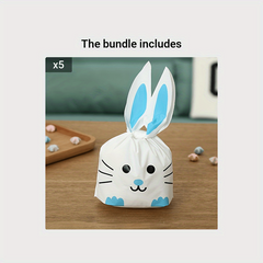 50pcs Rabbit Ear Gift Bags for Weddings Candy Storage