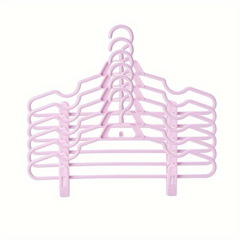 5pcs Clothes Hanger Clip Pants Holder Anti Slip T Shirt Jeans Rack