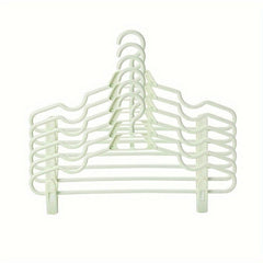 5pcs Clothes Hanger Clip Pants Holder Anti Slip T Shirt Jeans Rack