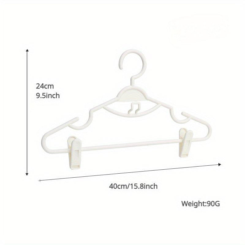 5pcs Clothes Hanger Clip Pants Holder Anti Slip T Shirt Jeans Rack