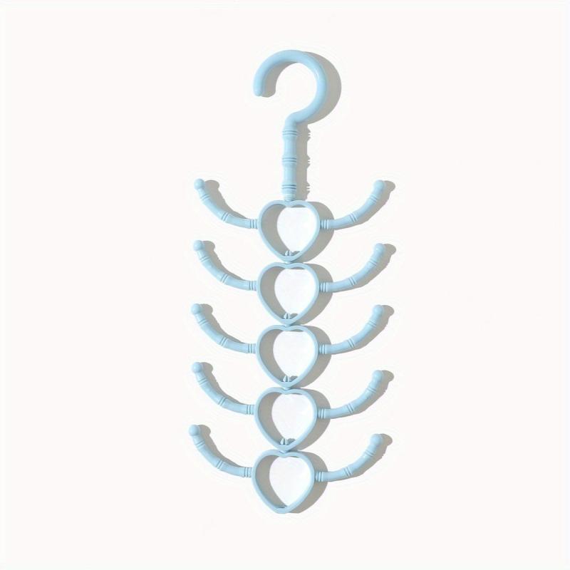2pcs Rotatable Hanging Clothes Rack 10 Claw Purpose Coat Rack 29 13 0cm
