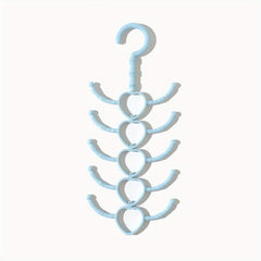 2pcs Rotatable Hanging Clothes Rack 10 Claw Purpose Coat Rack 29 13 0cm