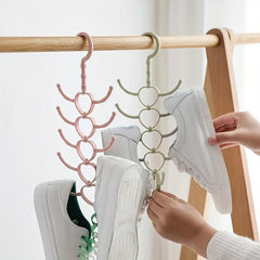 2pcs Rotatable Hanging Clothes Rack 10 Claw Purpose Coat Rack 29 13 0cm