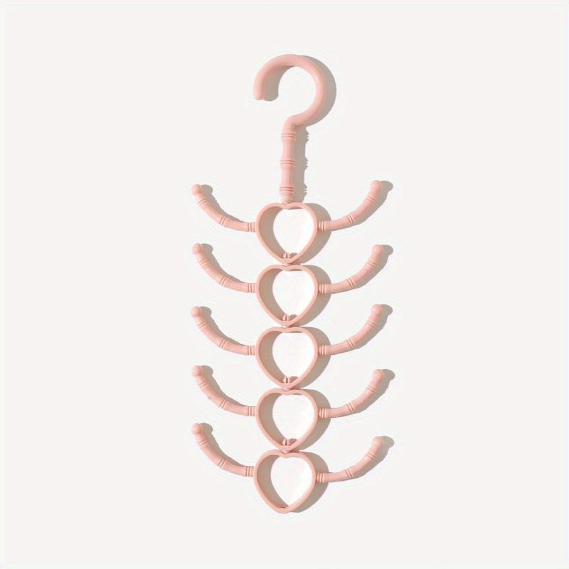 2pcs Rotatable Hanging Clothes Rack 10 Claw Purpose Coat Rack 29 13 0cm