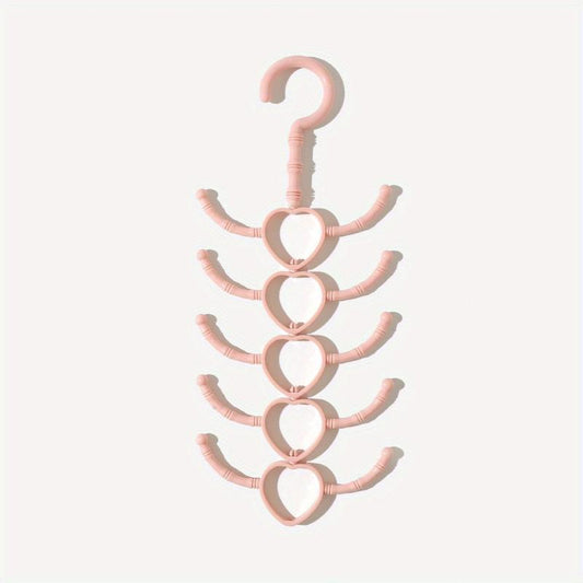 2pcs Rotatable Hanging Clothes Rack 10 Claw Purpose Coat Rack 29 13 0cm