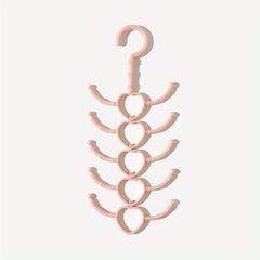 2pcs Rotatable Hanging Clothes Rack 10 Claw Purpose Coat Rack 29 13 0cm