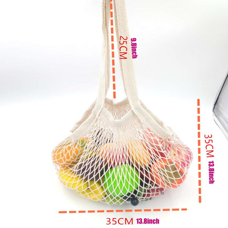 Mesh Woven Net Shoulder Bag Grocery Bag
