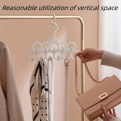 Multifunctional Clothes Drying Rack Hook Indoor Drying Rod Balcony Tie Rack