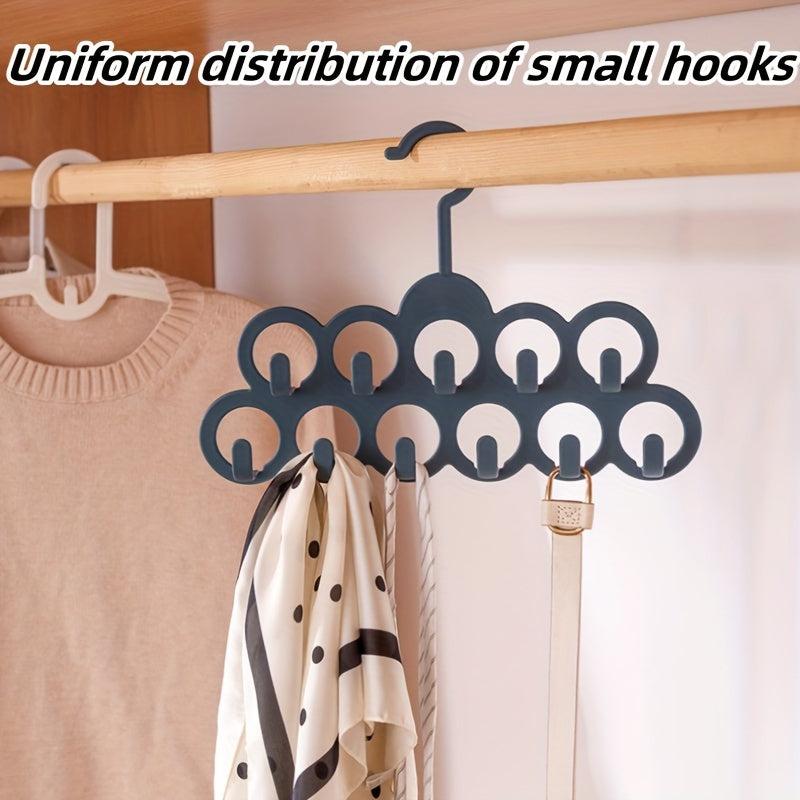 Multifunctional Clothes Drying Rack Hook Indoor Drying Rod Balcony Tie Rack