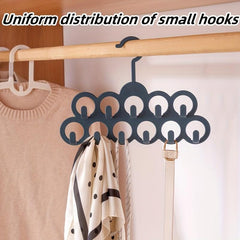 Multifunctional Clothes Drying Rack Hook Indoor Drying Rod Balcony Tie Rack
