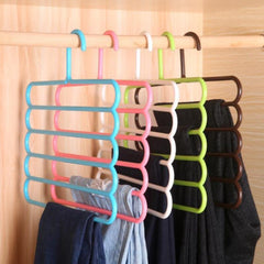 Multifunctional 5-layer Pants Rack for Clothing Store Wardrobe
