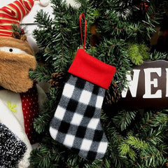 Christmas Ornament Pendant Gift Bag Striped Children's Candy Bag Small Pendant