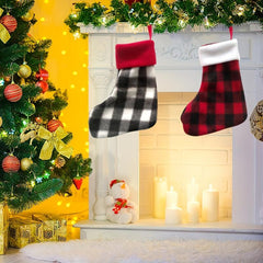 Christmas Ornament Pendant Gift Bag Striped Children's Candy Bag Small Pendant