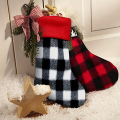 Christmas Ornament Pendant Gift Bag Striped Children's Candy Bag Small Pendant