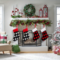 Christmas Ornament Pendant Gift Bag Striped Children's Candy Bag Small Pendant