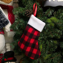 Christmas Ornament Pendant Gift Bag Striped Children's Candy Bag Small Pendant