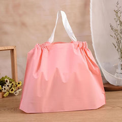 Light pink Thickened Christmas Gift Bag Catering Bakery Outside Party Bag