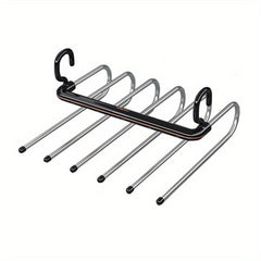 Folding Trouser Hanger with Non-Slip Pants Storage