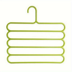 3pcs Multifunctional Five Layers Pants Rack Clothes Household Storage Tool