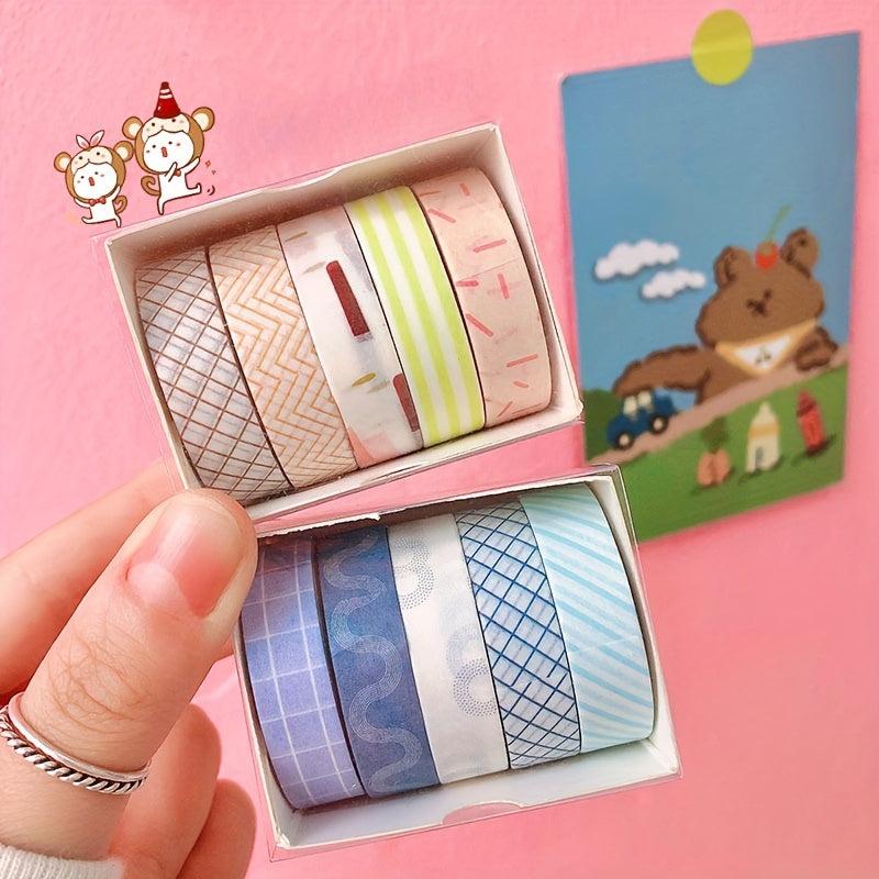 Moon Star Tape Set Decoration Sticker Scrapbooking Diary