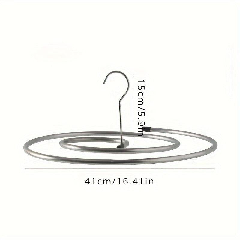 Quilt Drying Rack Foldable Round Clothes Hanger