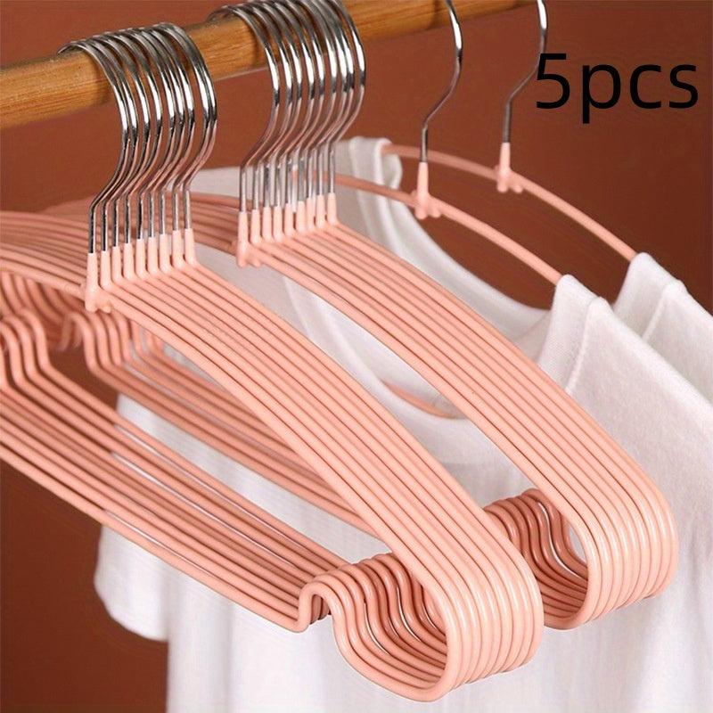 5pcs Non Slip Clothes Hanger Prevent Deformation