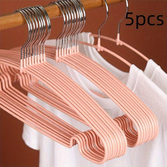 5pcs Non Slip Clothes Hanger Prevent Deformation
