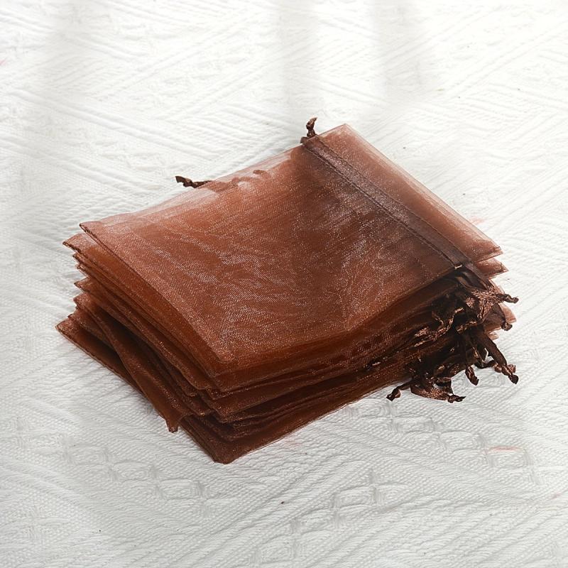 100pcs Transparent Gauze Bag for Candy Jewelry