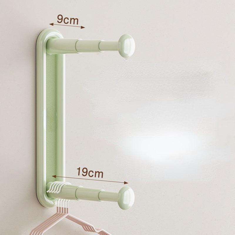 Retractable Wall Hanging Storage Rack Non-Perforated Wall Hook