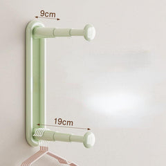 Retractable Wall Hanging Storage Rack Non-Perforated Wall Hook
