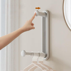 Retractable Wall Hanging Storage Rack Non-Perforated Wall Hook