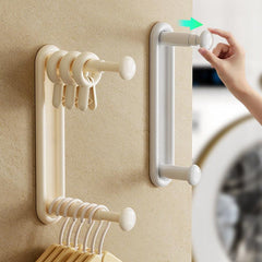 Retractable Wall Hanging Storage Rack Non-Perforated Wall Hook