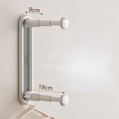 Retractable Wall Hanging Storage Rack Non-Perforated Wall Hook
