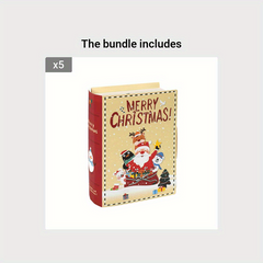 5 Santa Claus Christmas Gift Boxes for Home Party