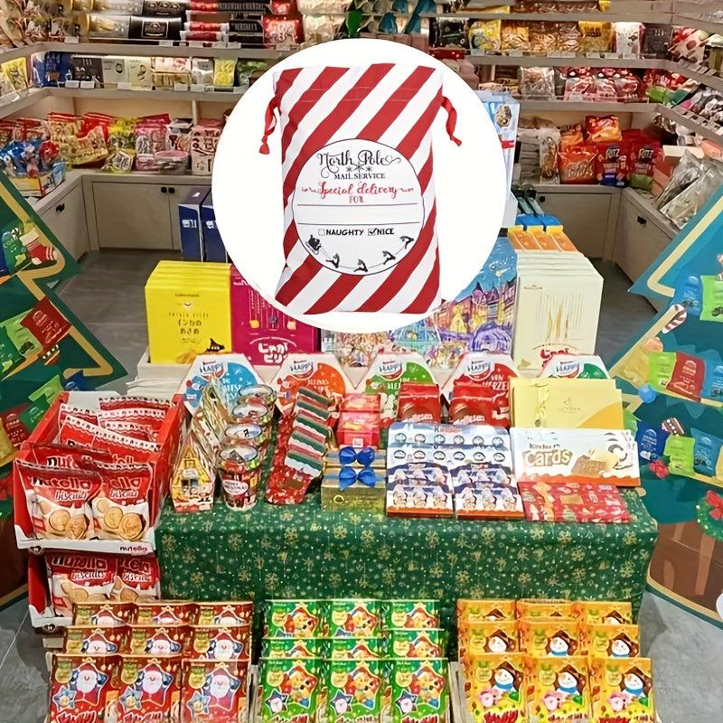 Candy Holiday Gift Bag Large Capacity Commercial Decor