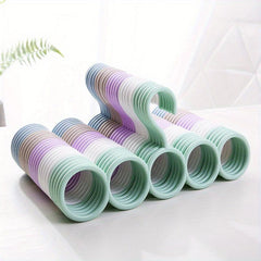Colorful Windmill Circle Hanger Silky Scarf Storage Hanging Rack
