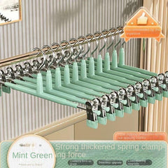 Stainless Steel Non-Slip Pants Rack Clips